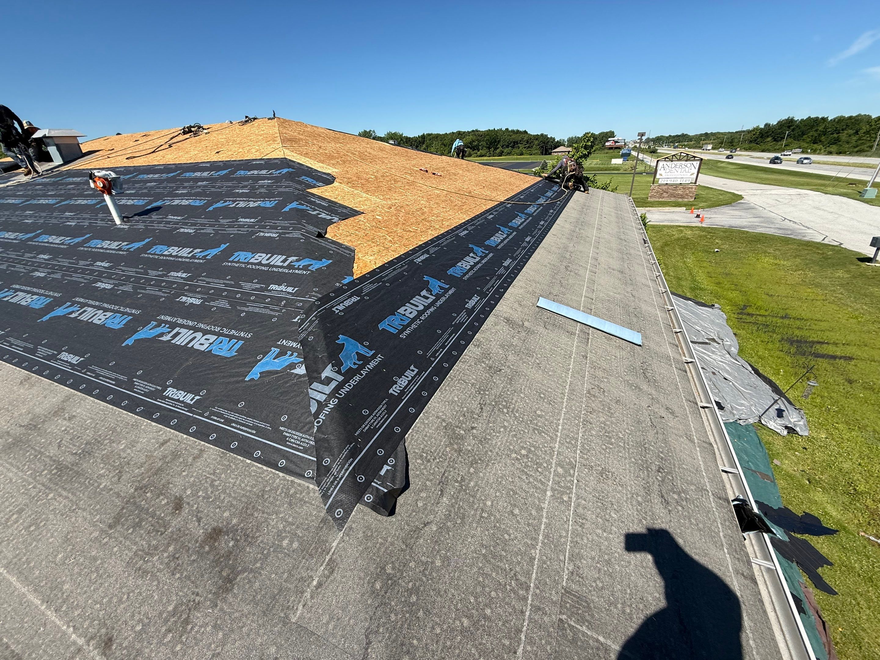Business roofing with GAF by Optimal Home Improvement 