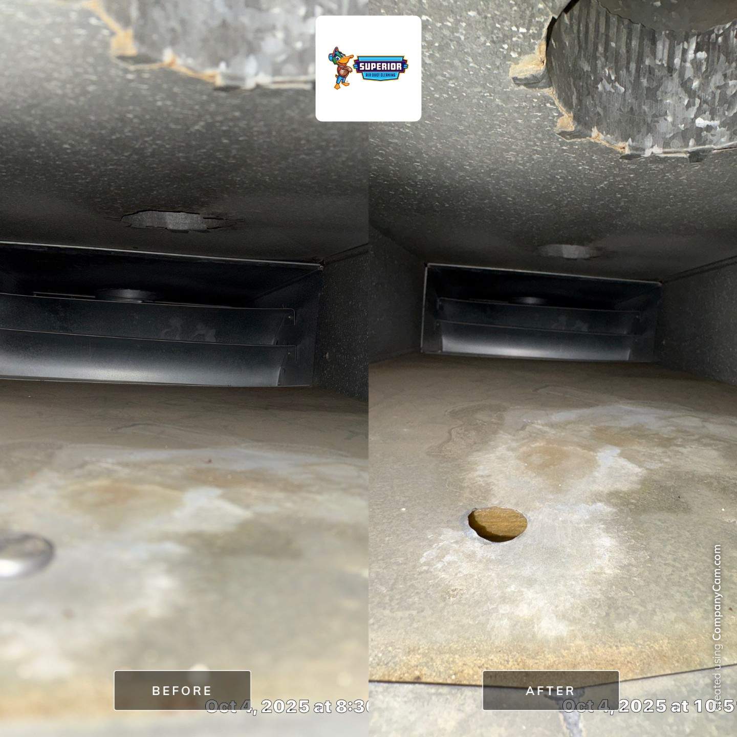 Air Duct Cleaning With a Vacuum Truck in Monroeville, PA by Superior Air Duct Cleaning