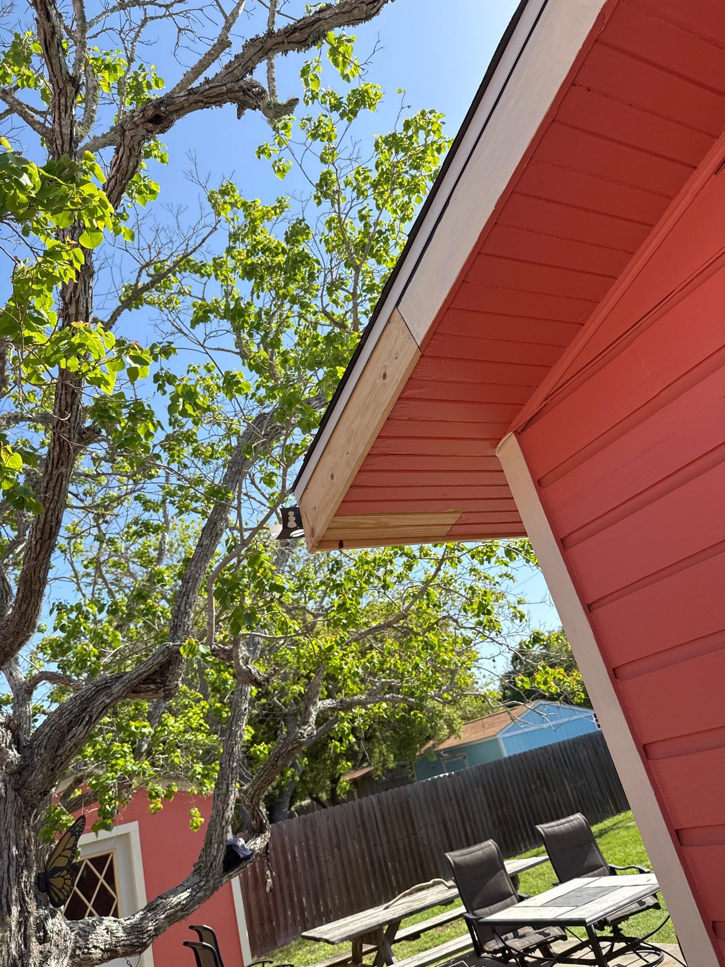 Perfectly Pink in Rockport Texas by Bayfront Roofing and Construction