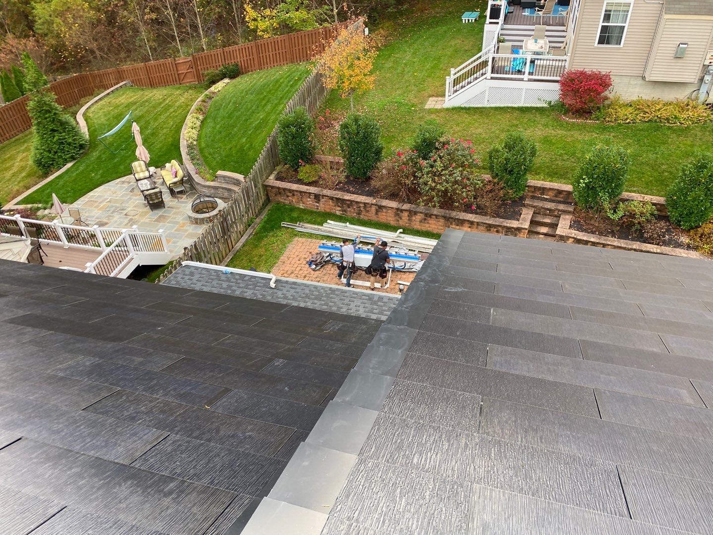 Tesla Solar Roof Installation by American Home Contractors