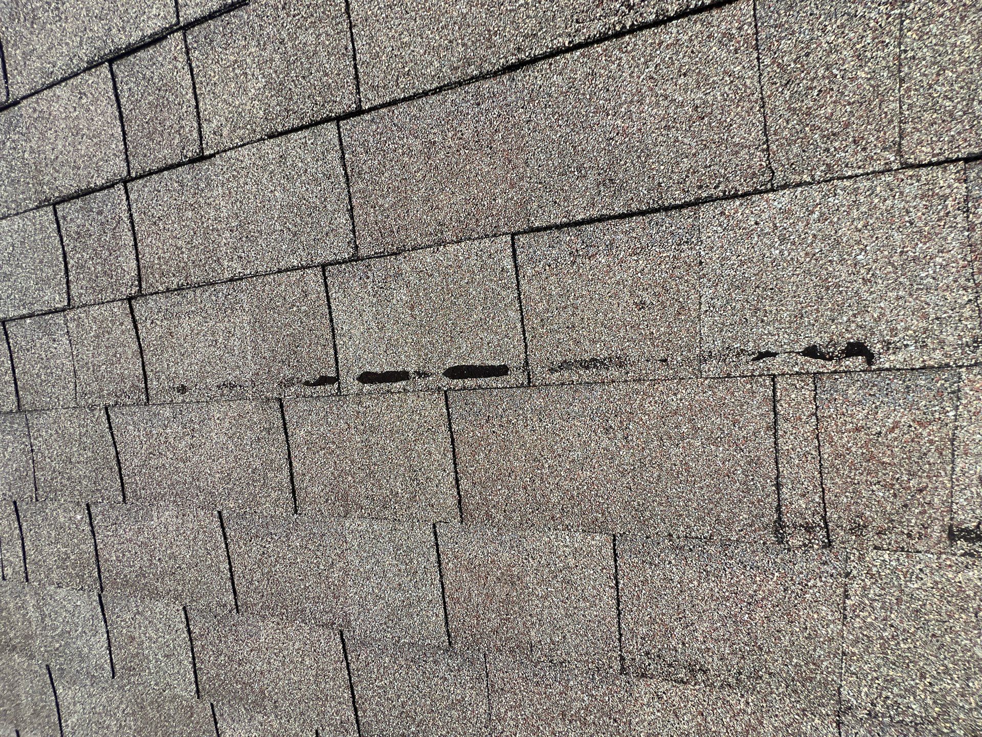 Hail Damage using Owen's Corning Duration (Lifetime) Shingles by Roof Repair Company