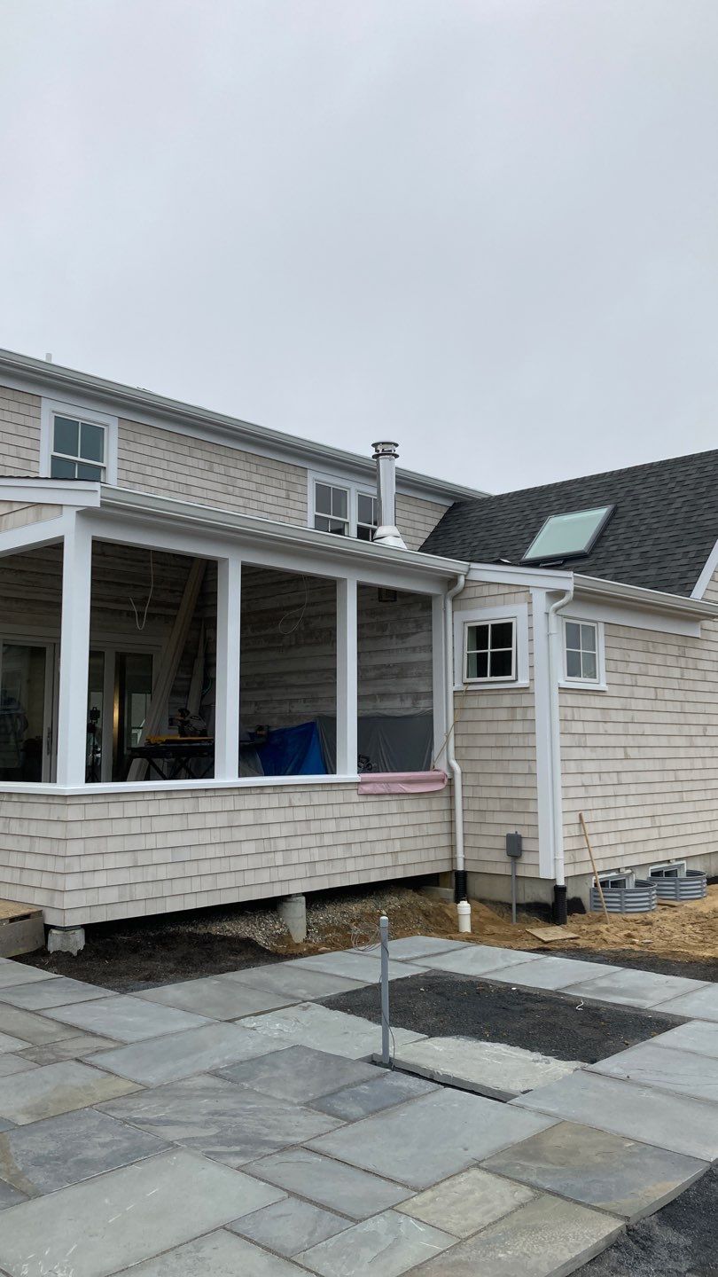 Gutter Installation using 6" K-Style Aluminum Gutter by Gutter Pro Enterprises