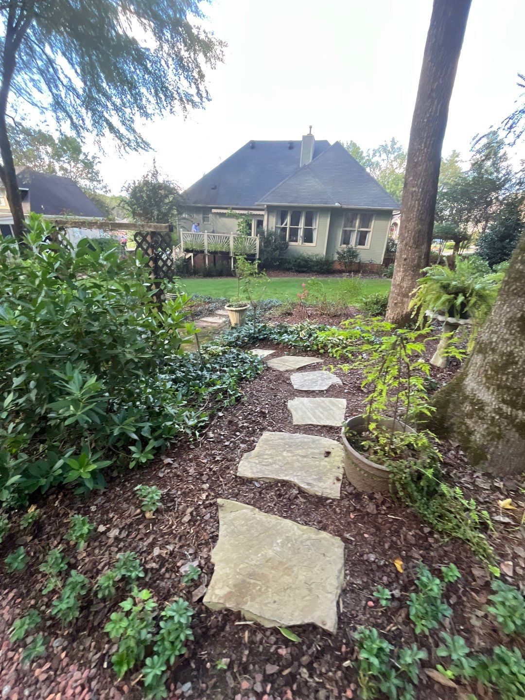 Custom Landscape Transformation and Hardscape Installation in Birmingham by NATURE ONE - LANDSCAPE DESIGN