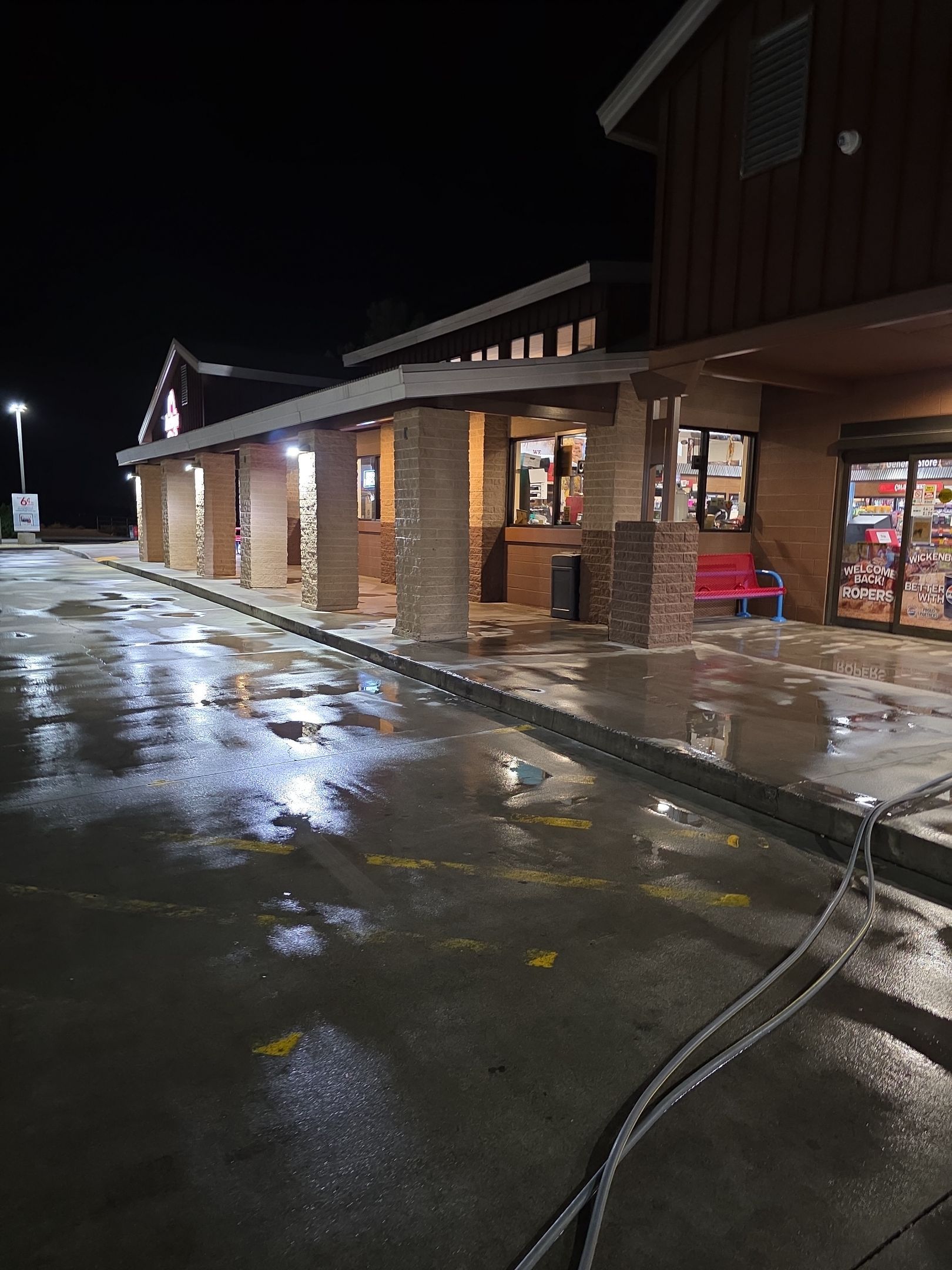 Mobil Gas Station Pressure Washing & Exterior Cleaning | Wickenburg, AZ 85390 by Patriot Power Washing & Sanitation