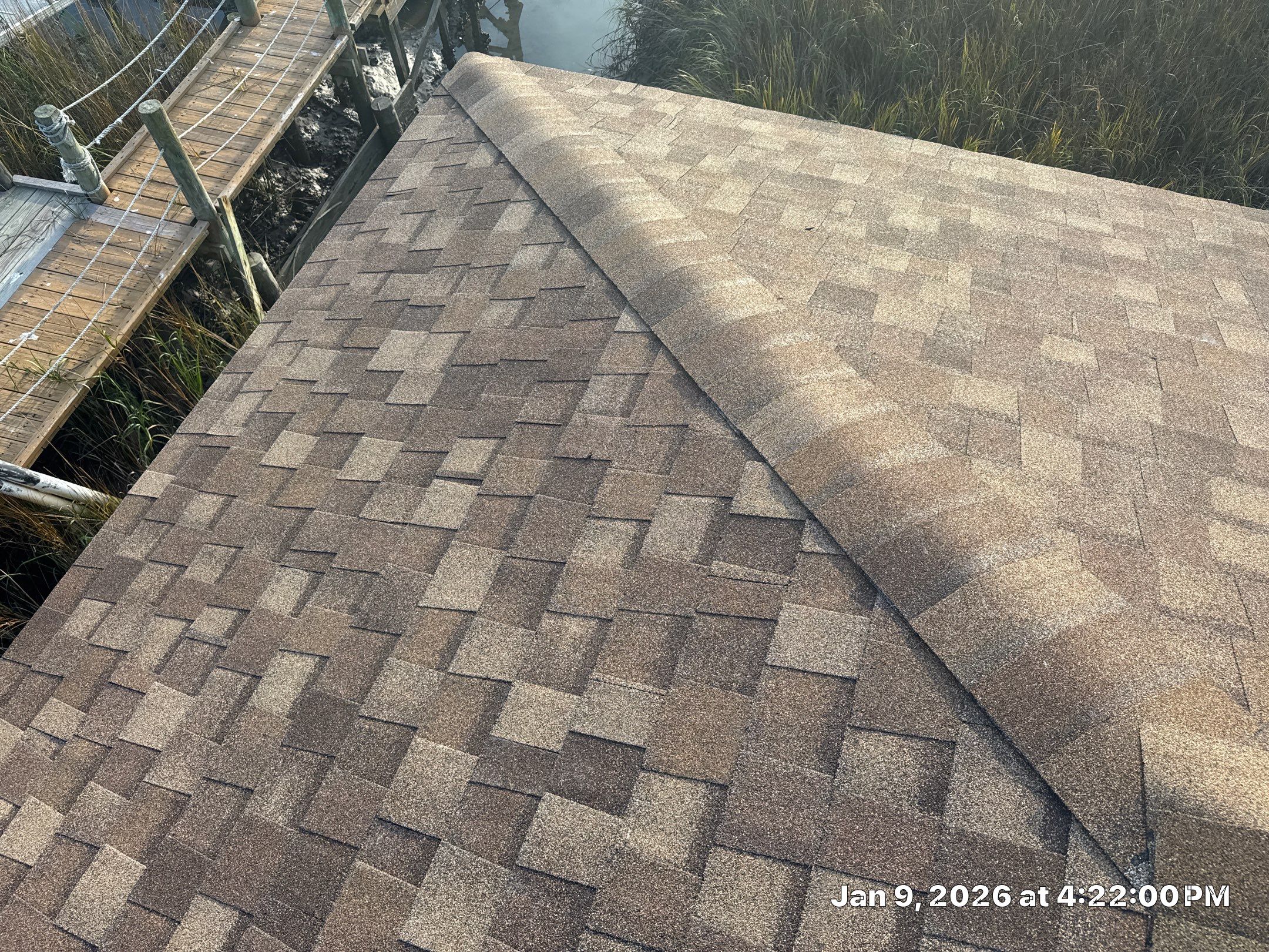 Tybee Island Atlas Pinnacle Pristine Morning Harvest Roof and redecking by Talya Roofing