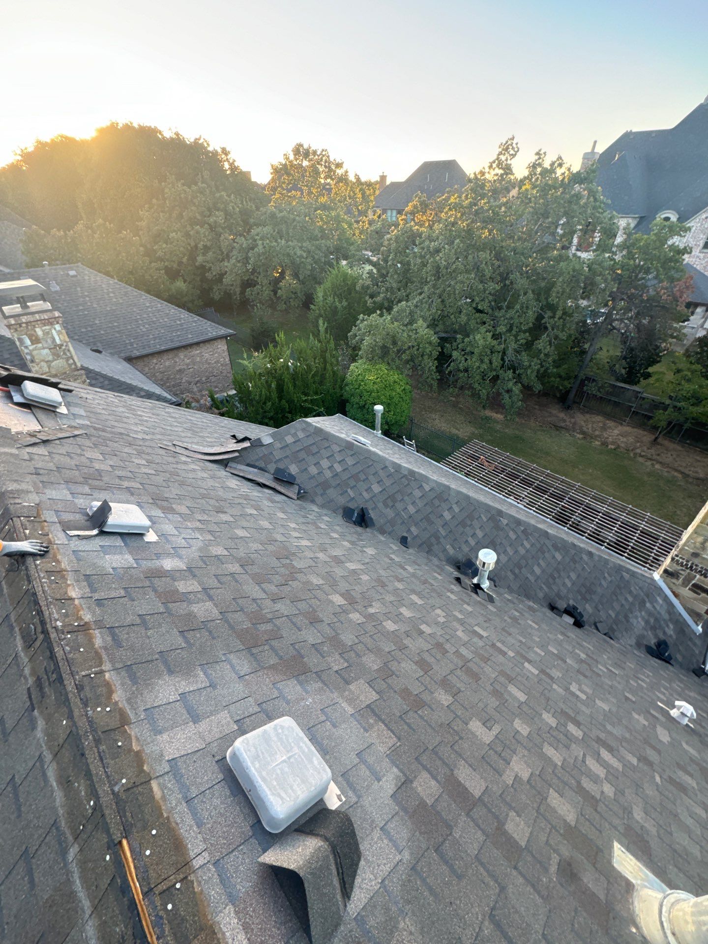 Project in Colleyville by Lonestar Roofing and Restoration LLC.