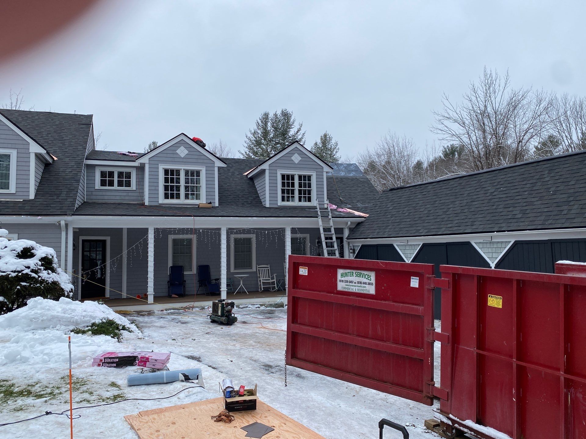 Carlisle Roofing Installation using Owens Corning Shingles and Copper by Mighty Dog Roofing of Greater Middlesex County