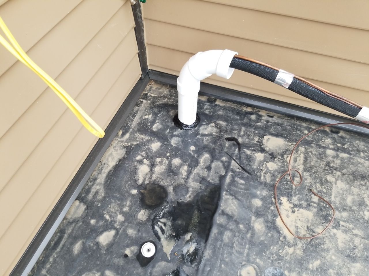 Paver install by Absolute Roofing and Construction