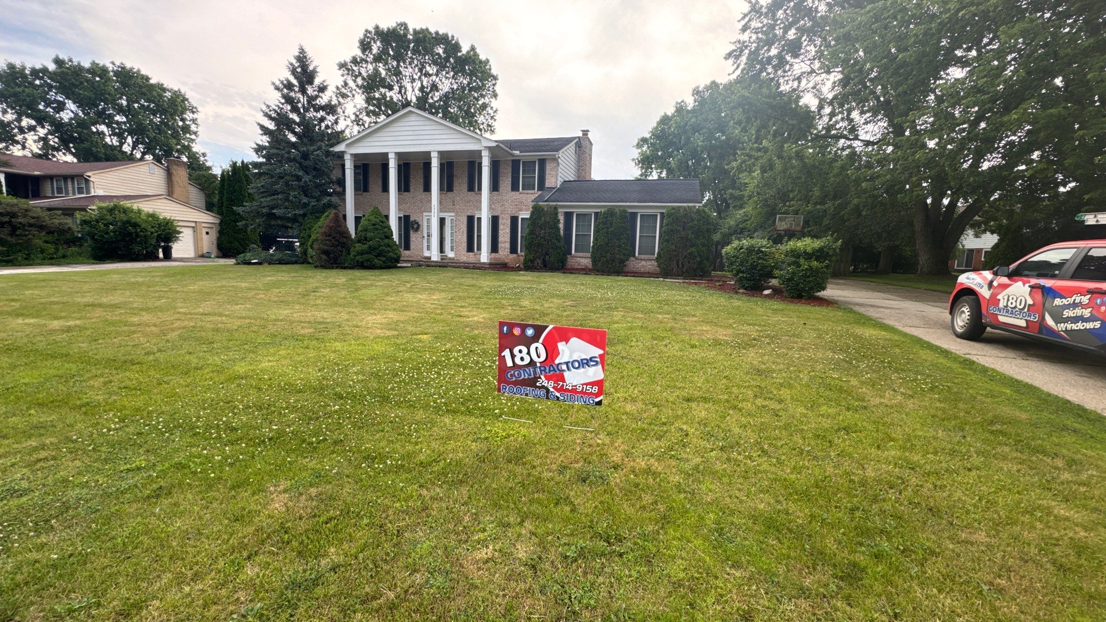 Roof Replacement using Owens Corning Onyx Black by 180 Contractors