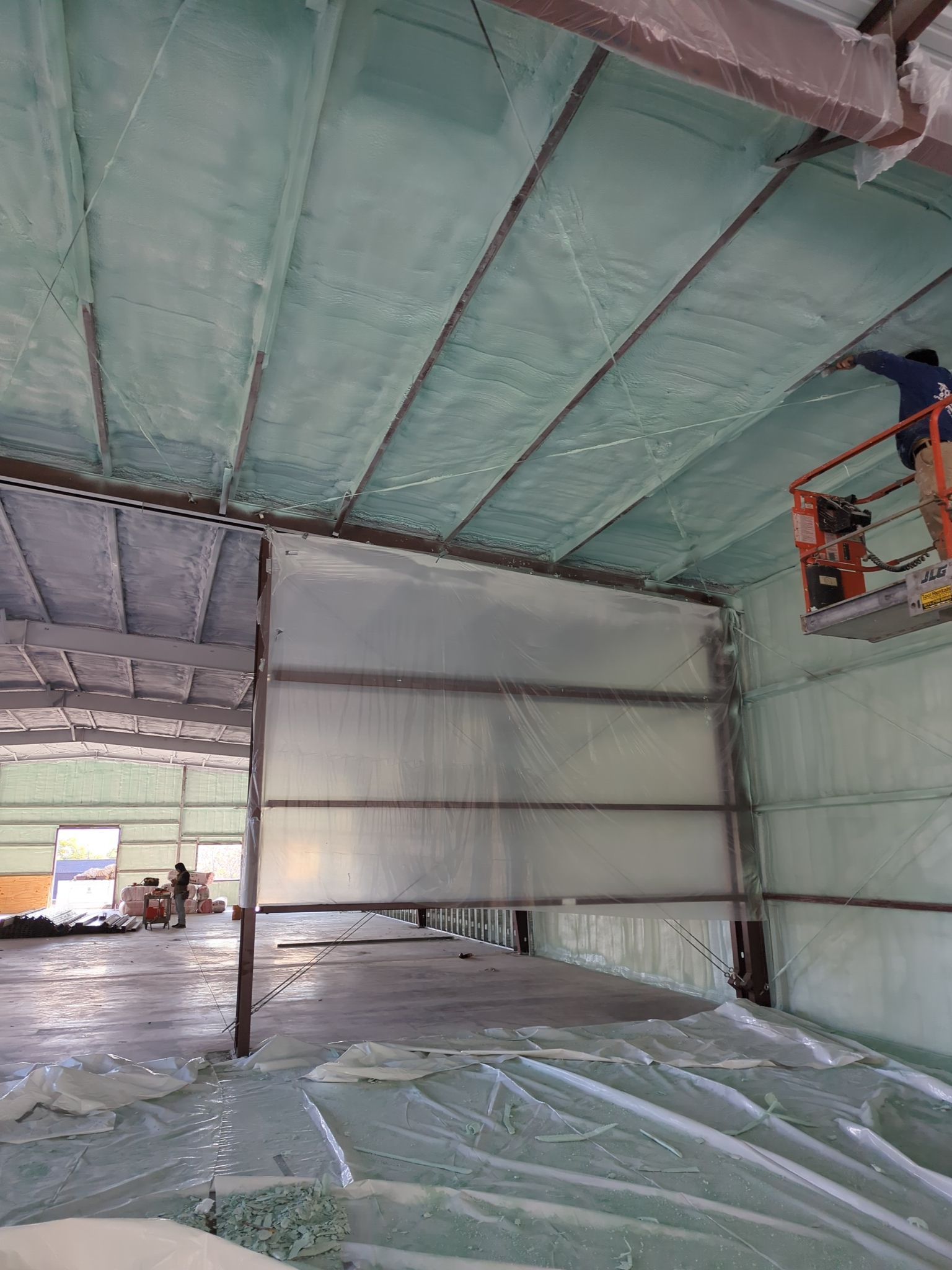 Commercial Building using Closed Cell Spray Foam by NYS Foam & Energy