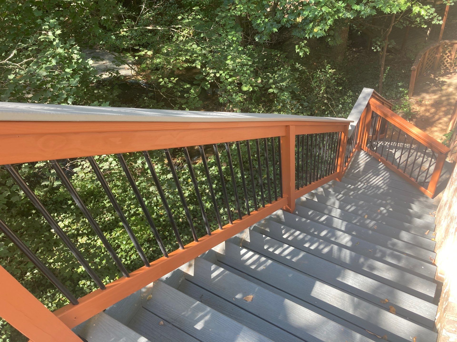 Deck Stain in Lilburn, GA by Nelson Exteriors 