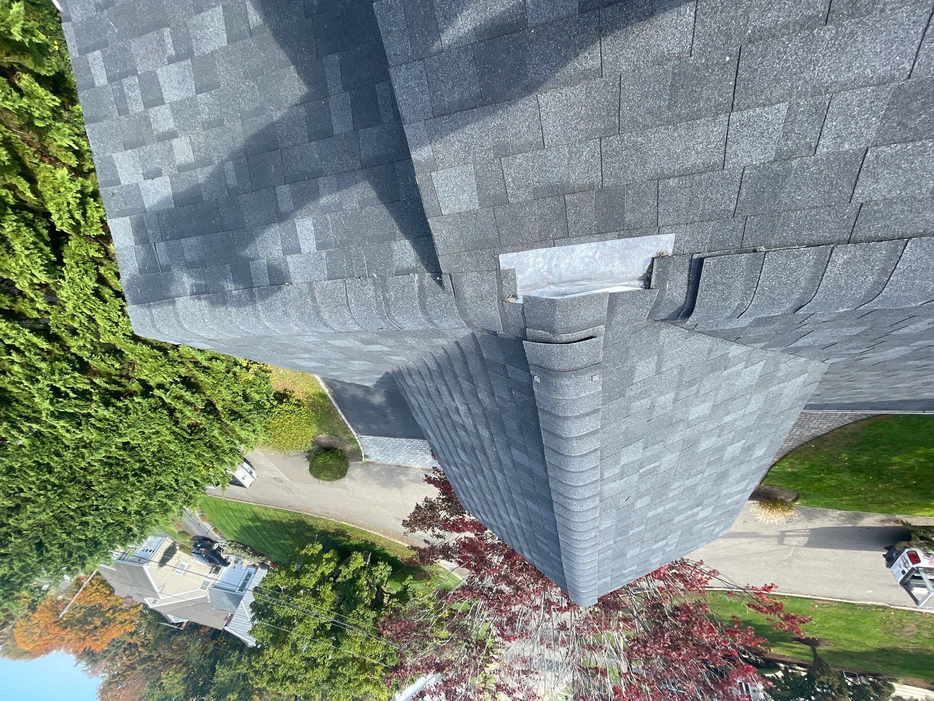 Residential Roofing Installation using Owens Corning Duration Onyx Black by A Plus Exterior