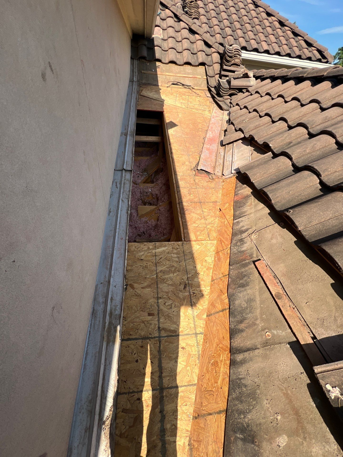 Residential Roofing Repair using tile by Roof Repair Company