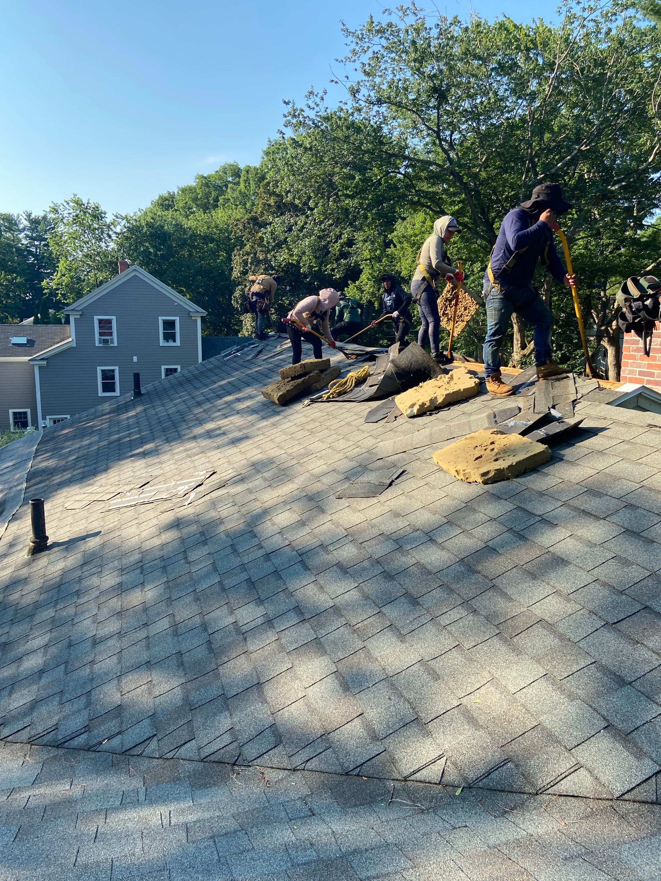 Residential Roofing Installation using Owens Corning TruDefinition by Sensible Home Solutions