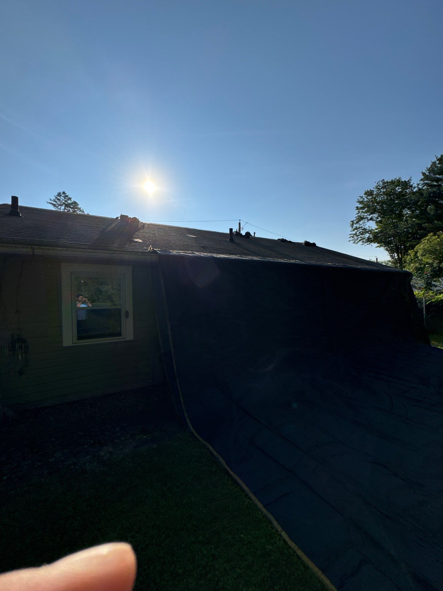 Onyx Black Roof Transformation in Maynard, MA by Mighty Dog Roofing of Greater Middlesex County