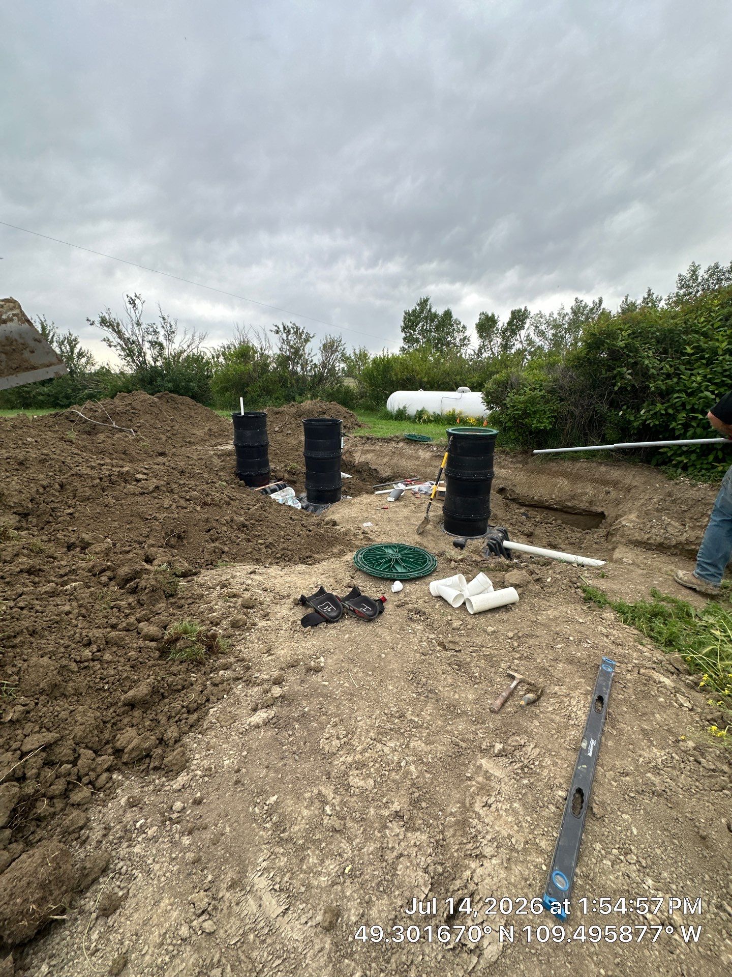 Septic System Tank Installation and Pump Replacement in Consul by Septic Medic Inc.