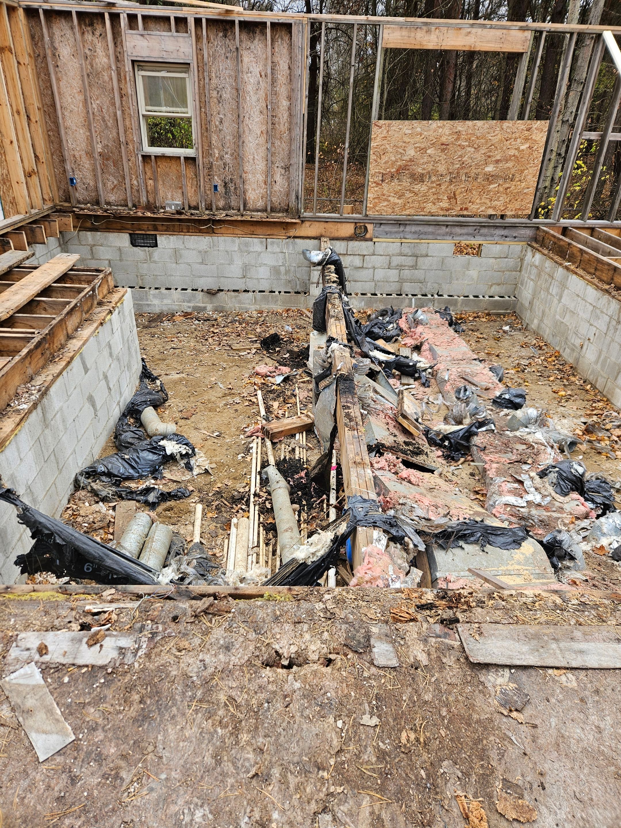 New Home Build (Fire Damage) by Clark Builders LLC