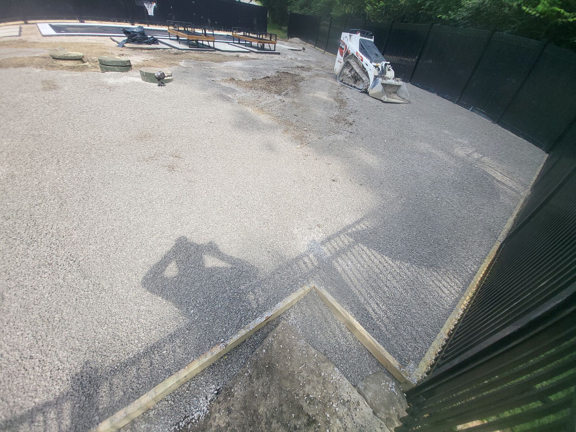 High-End Residential Turf Surrounding Pool in Powell by Southwest Greens Midwest
