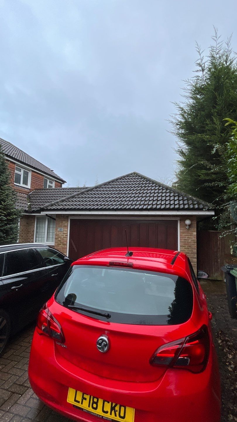 Roof and Patio Cleaning using Honda 15lpm Low Pressure Washing Machine by Ges Exterior Cleaning ltd