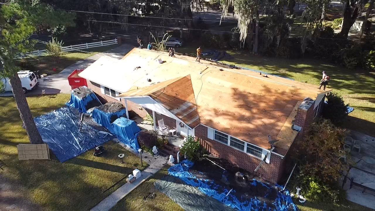 Residential Roofing Installation using Owens Corning TruDefinition Duration Shingles by Galaxy Builders, Inc.