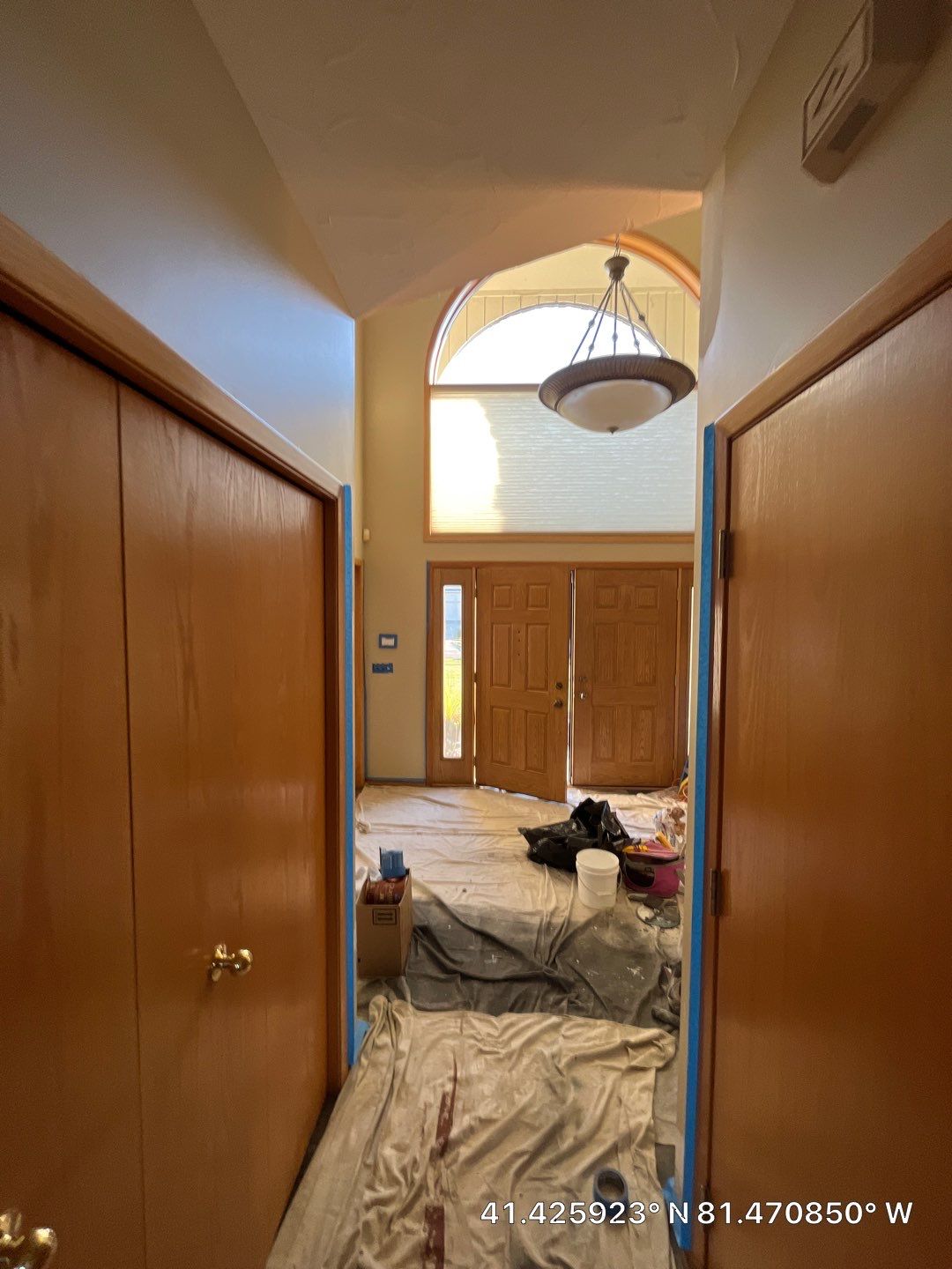 Orange Interior Repaint by Best Buy Painting