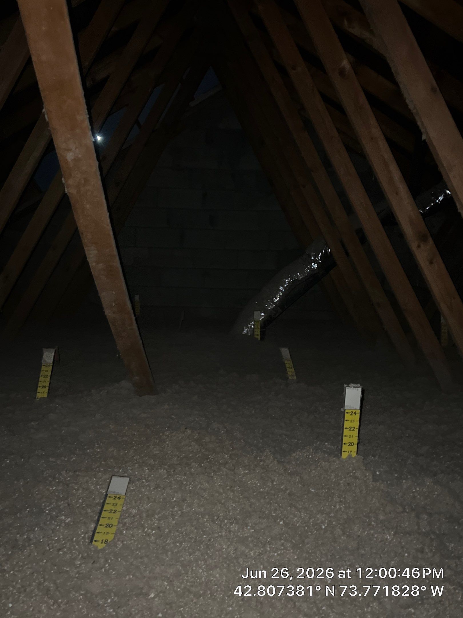 Attic and Rim Joist Insulation Upgrade Project in Clifton Park by Saffron Elite Home Performance & Building Science