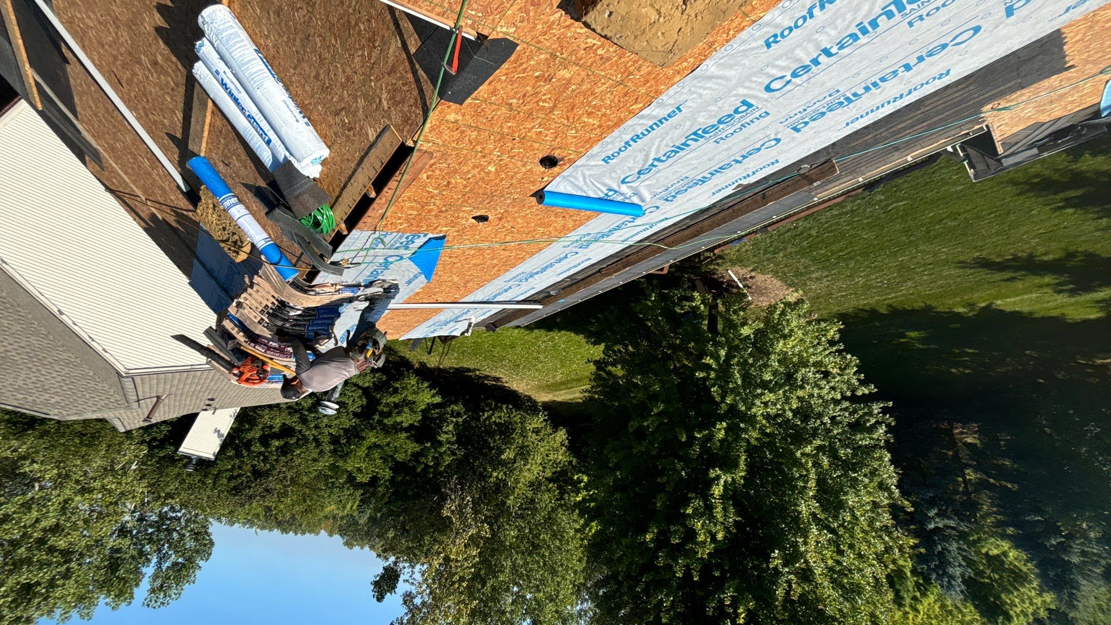 Roof Replacement using CertainTeed Landmark Pro by 180 Contractors