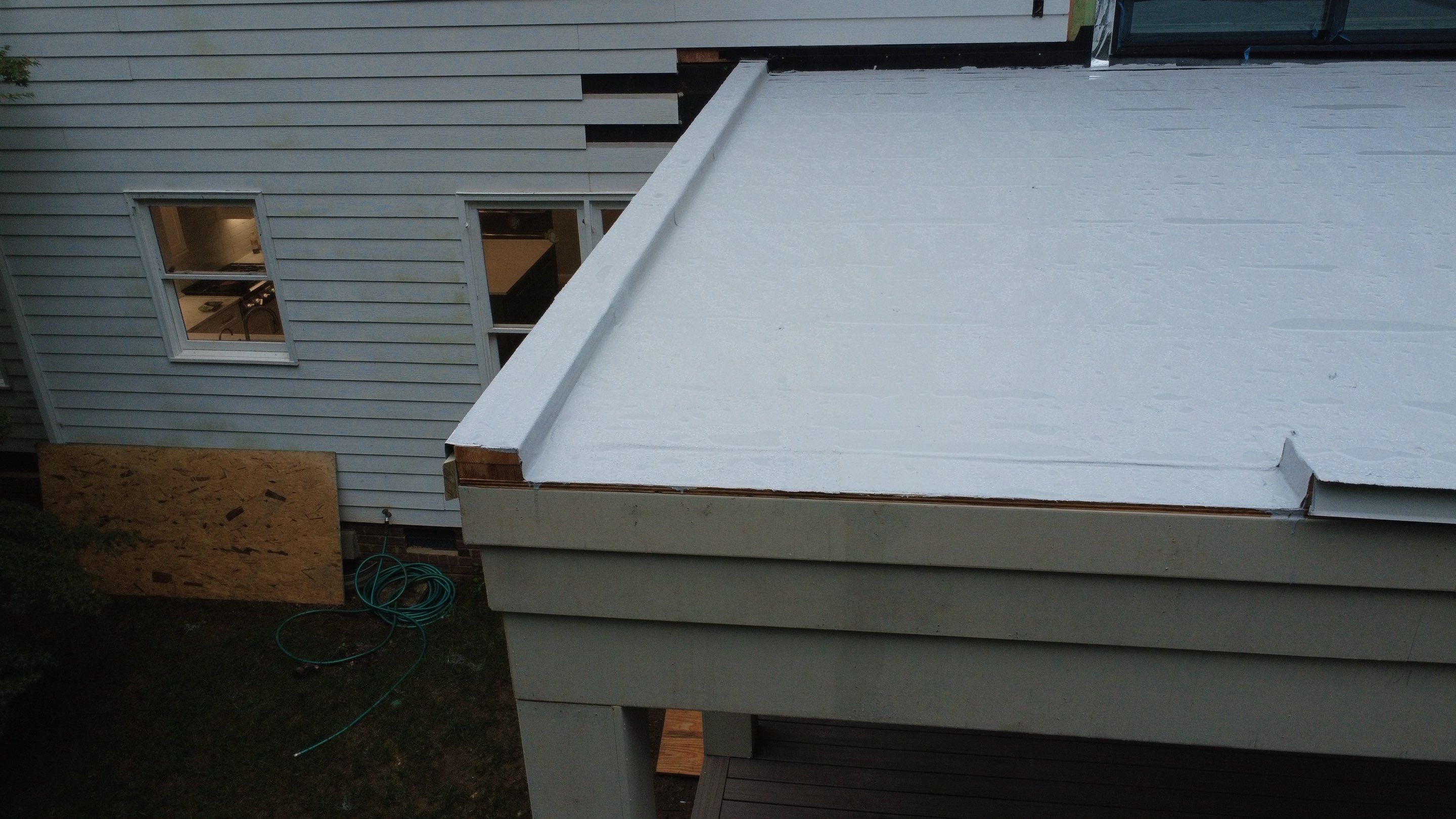 Flat Roof replacement by Best Roofing Now LLC
