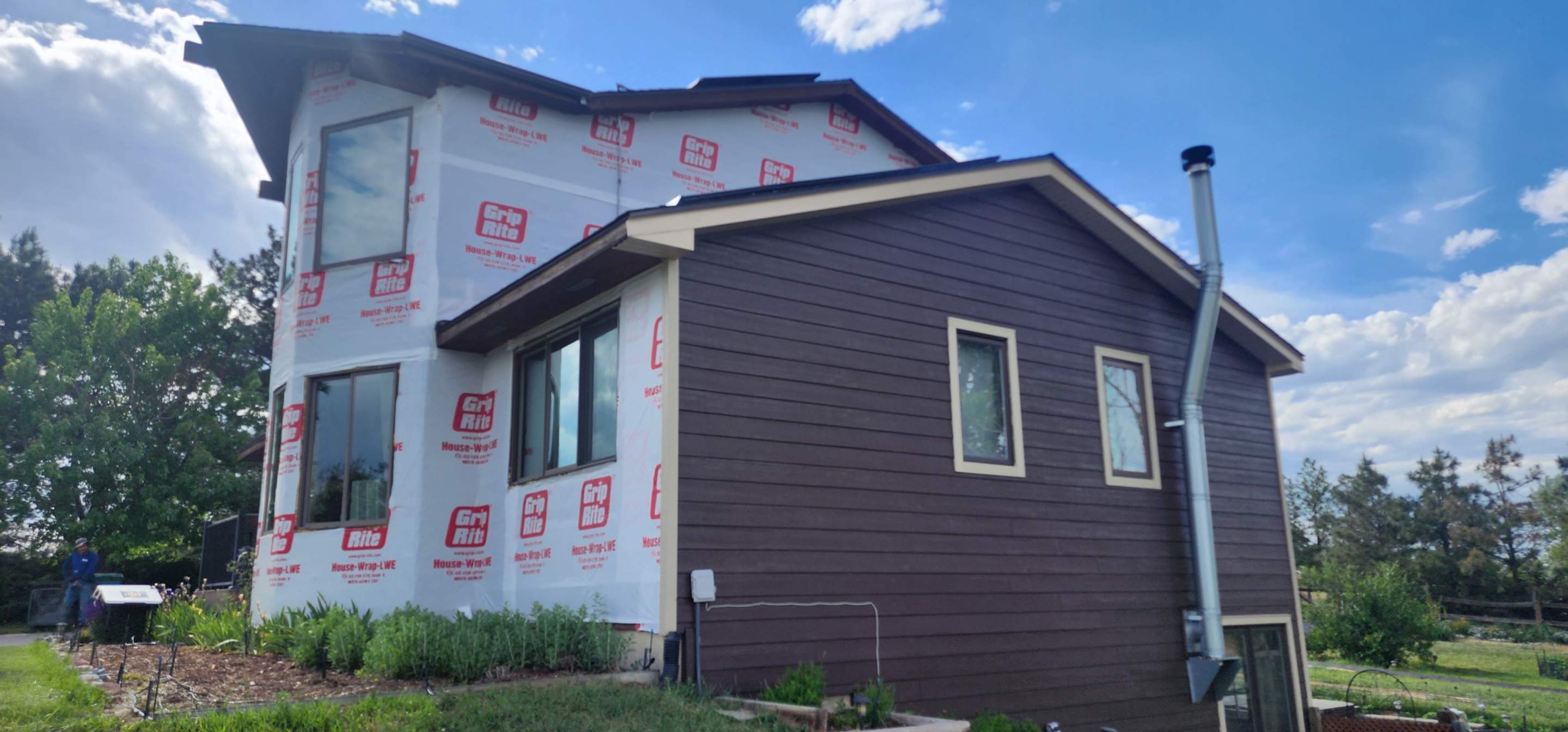 Completion Coming Soon! Diamond Kote transformation by 1st choice windows and siding