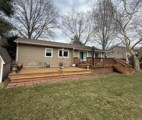 Deck Resurface In East Windsor  by deck guardian