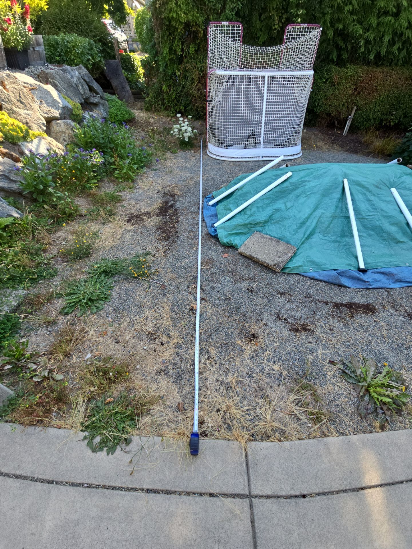 Backyard Transformation — Custom Shed, Paver Patio & Retaining Wall by Habanero Garden and Exterior Care