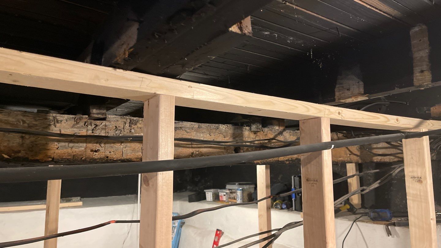 Basement Structural Carpentry by Toledo Basement Repair