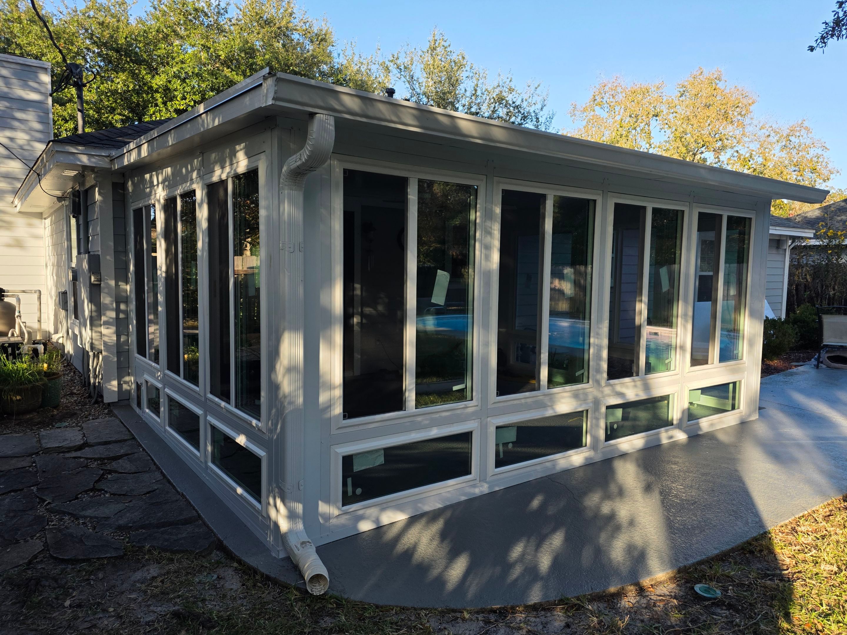 Patio Cover to Glass Room in Mary Esther, FL by Titan Sunrooms