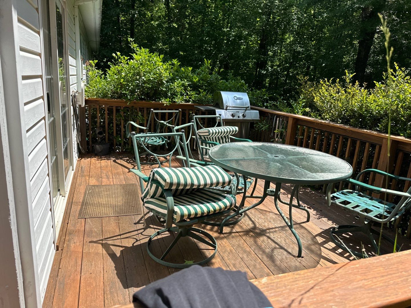 Weathered Deck using Wood Sealant by DuraSeal