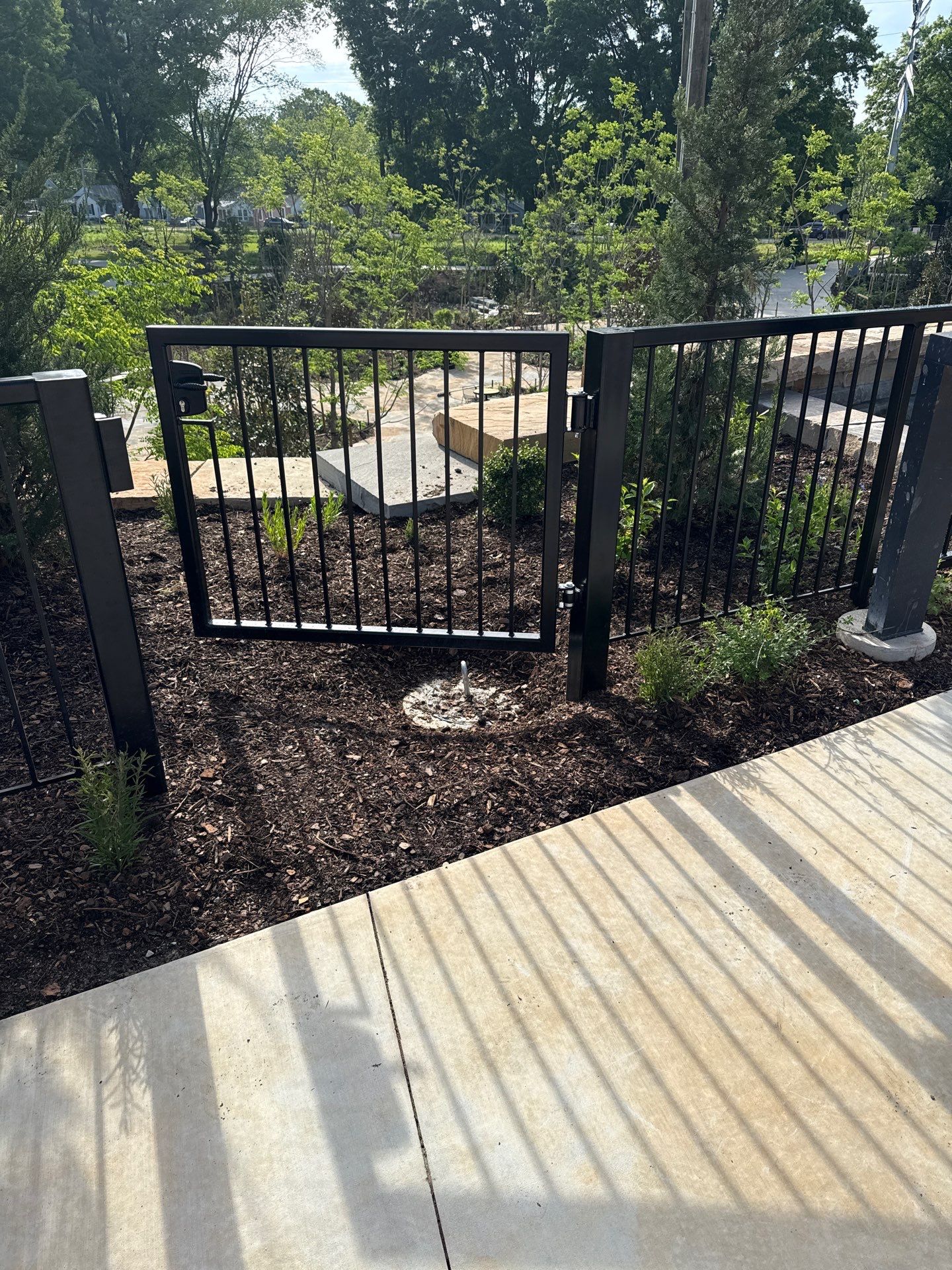 Playground using Mini Mesh by Mccall Commercial Fencing