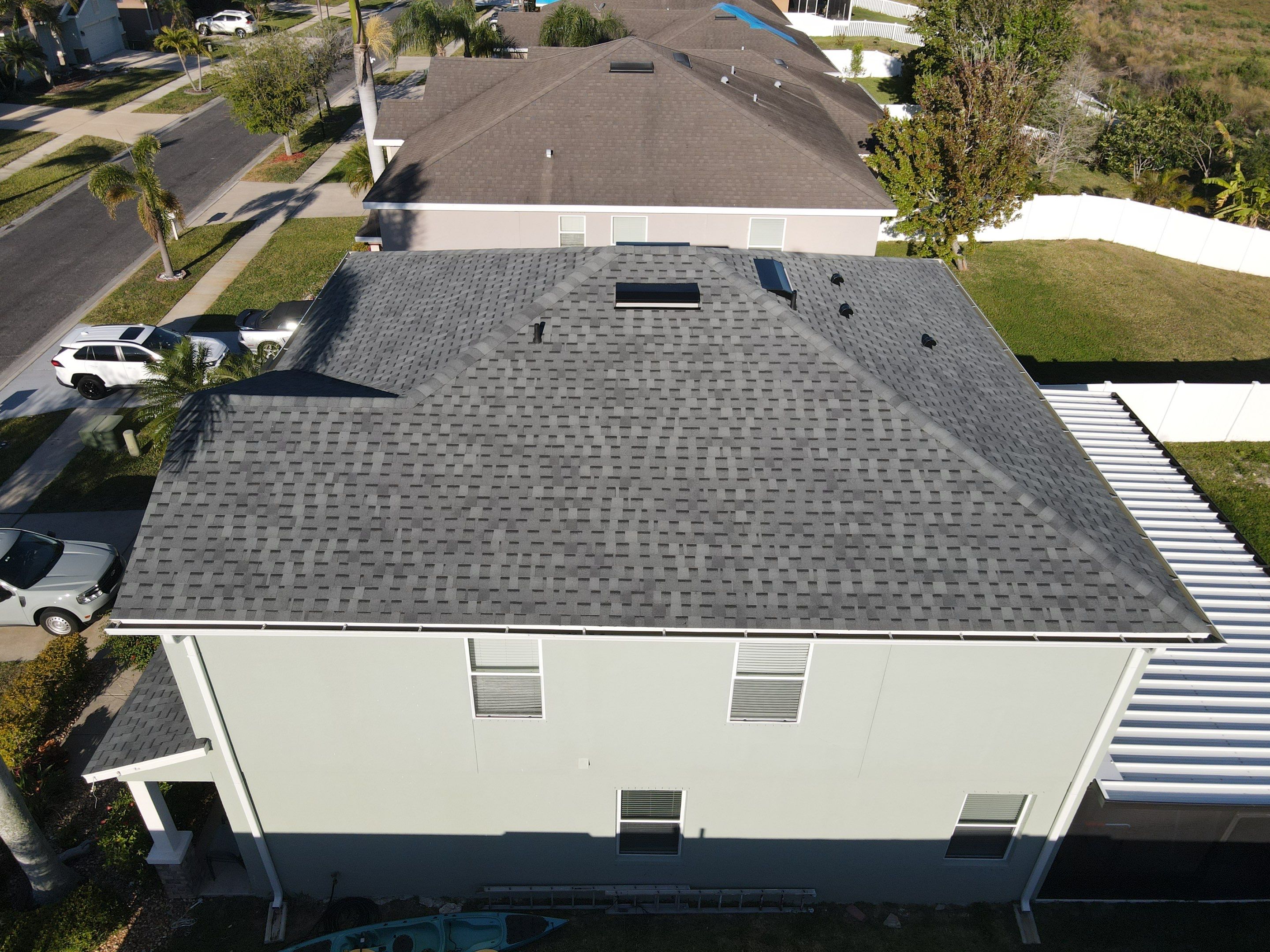 Roof Replacement in  Ruskin FL. by Steadfast Roofing 