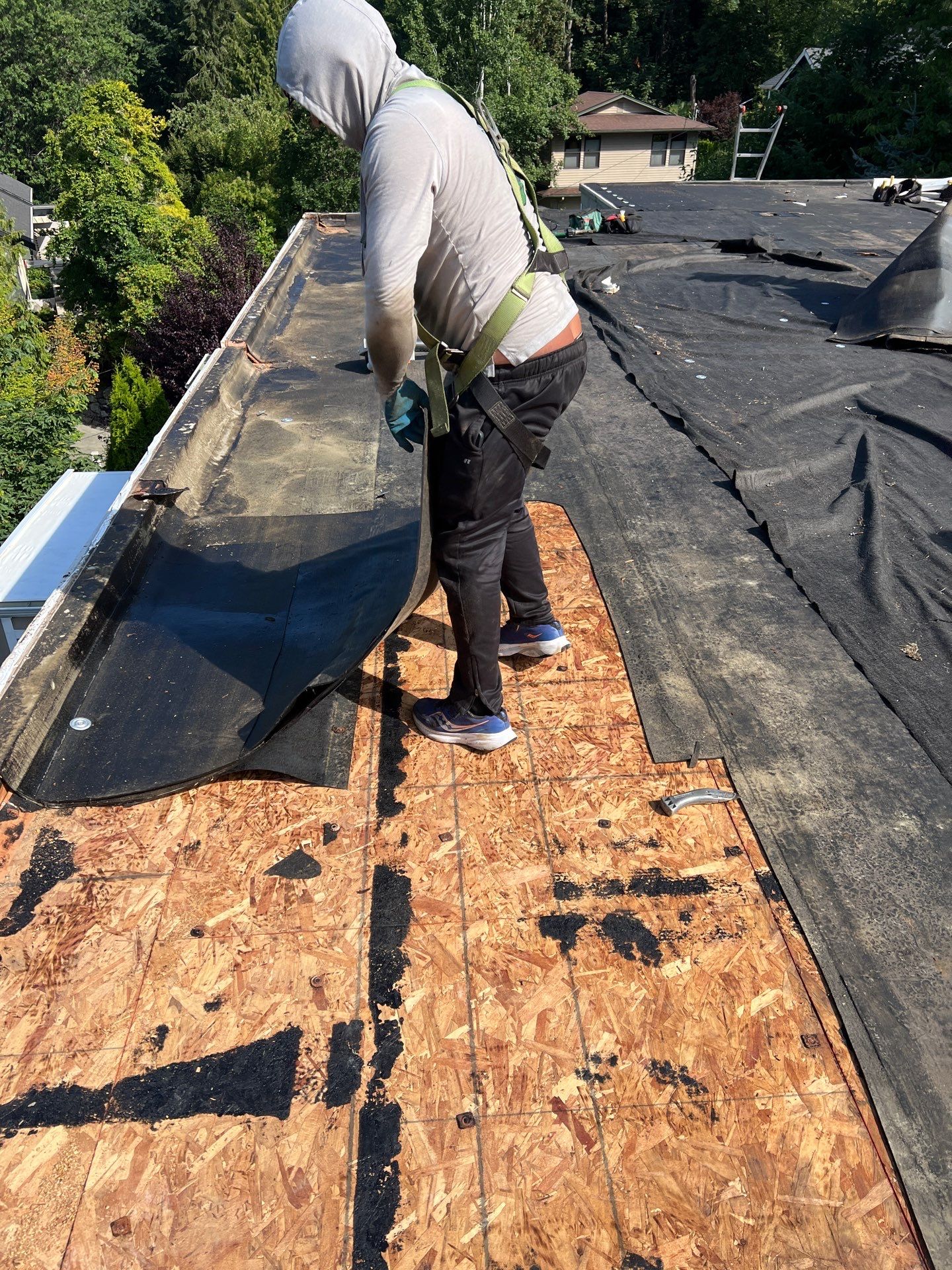 Residential Roofing Installation using GAF UHDZ Shingles by Roofing Formula LLC