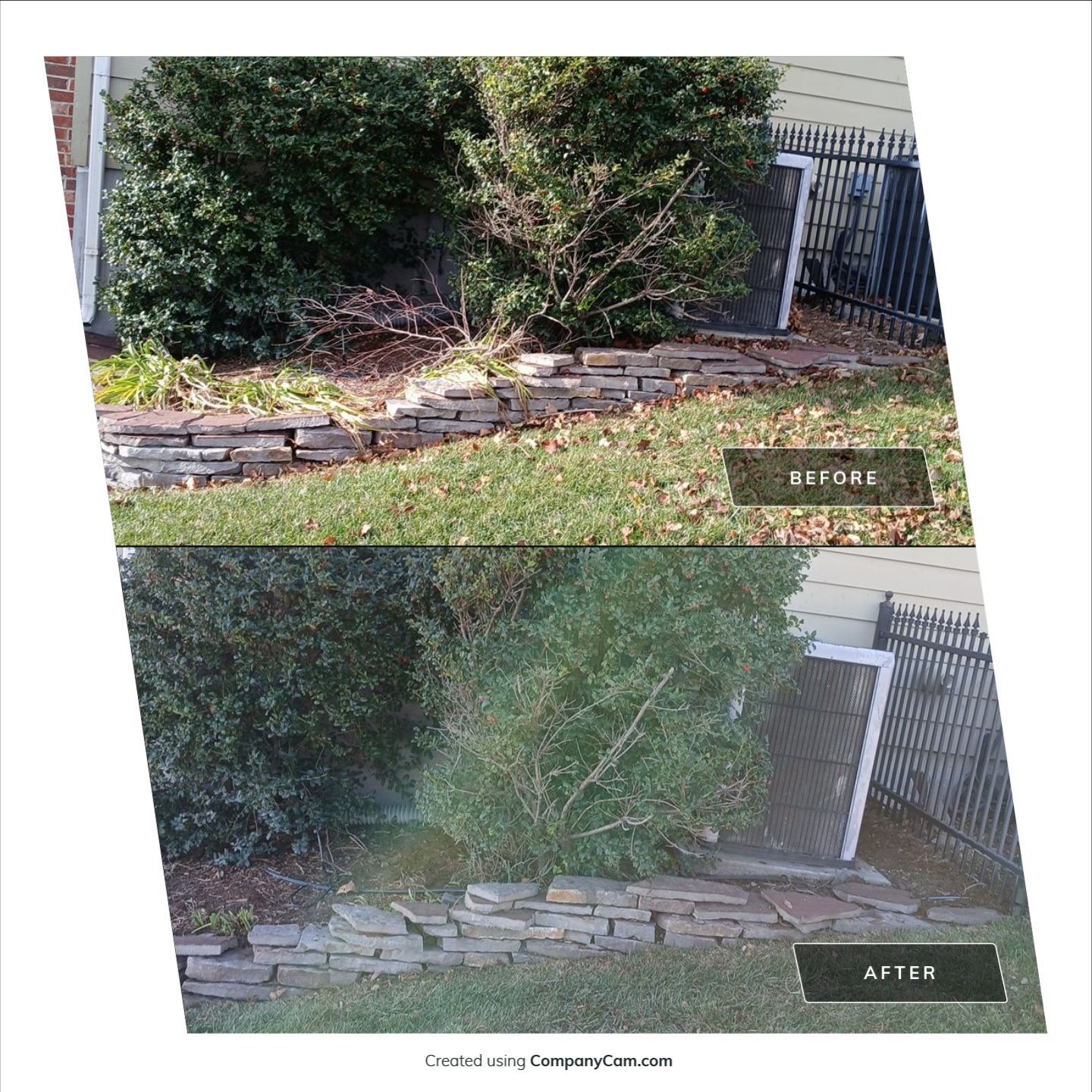 Project in Wichita by Four Star Lawn Care
