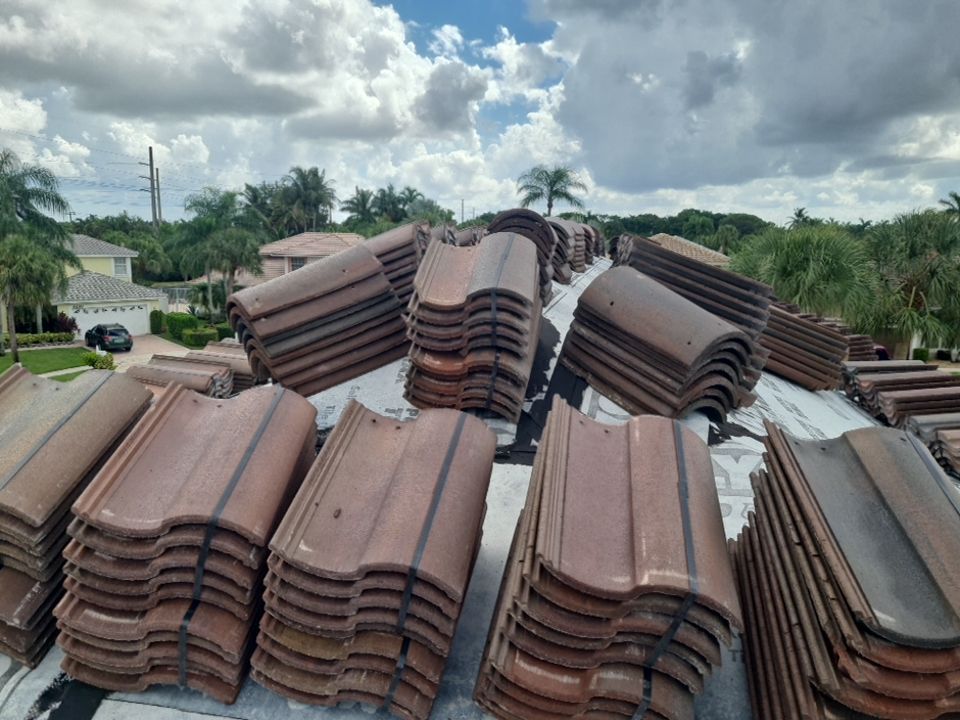 Residential Roofing Installation using Eagle Roofing Tile by BLUES BROTHERS ROOFING