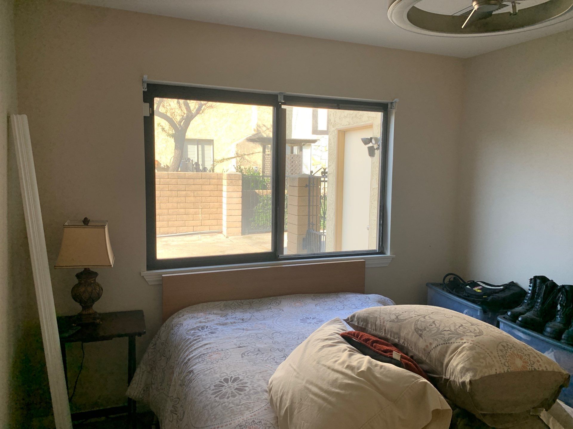 Window Installation using black Vinyl Windows by American Window Company