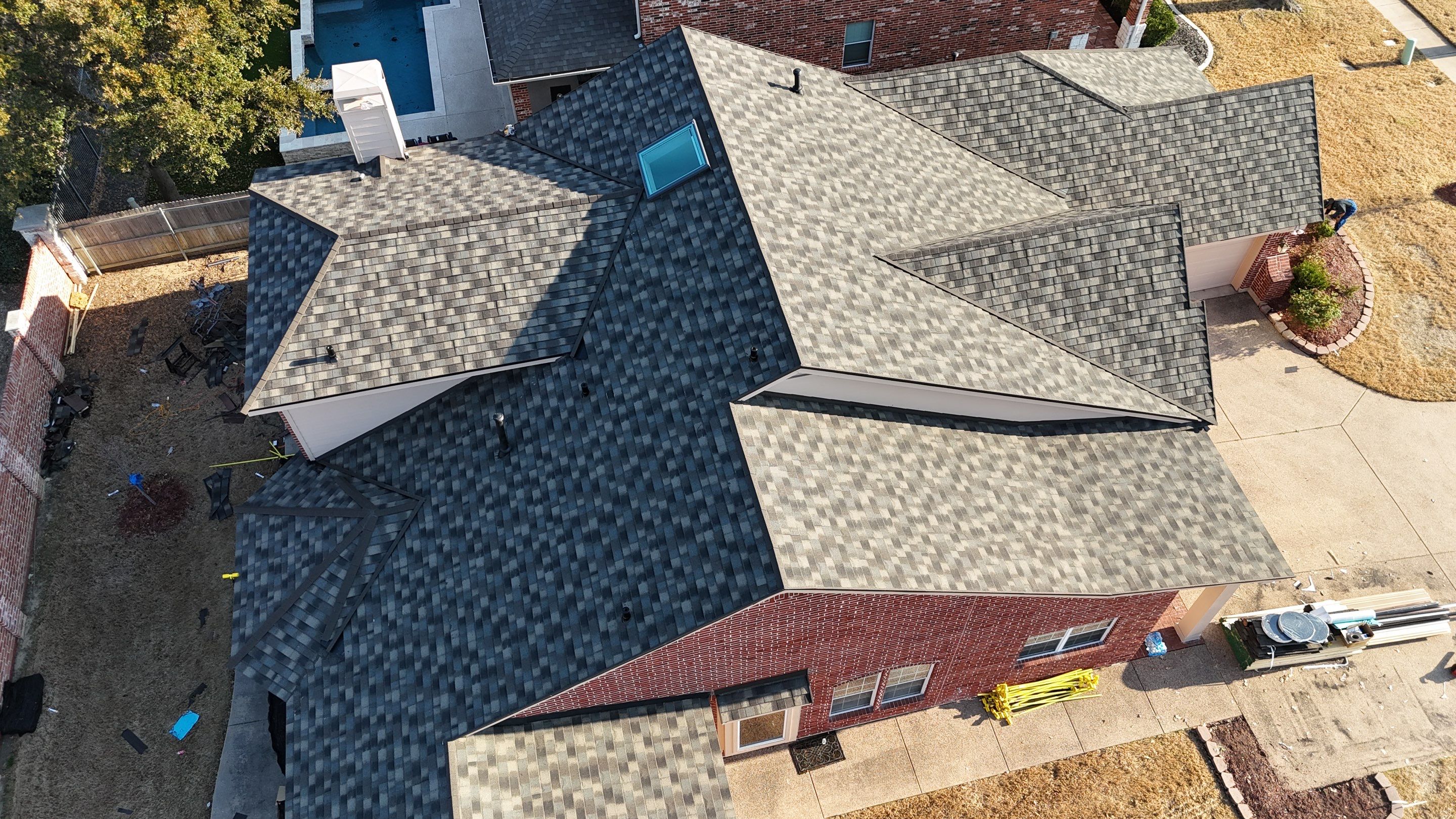 Decra Metal Roof - Shingle XD Stone Coated Roofing Project by First United Roofing & Construction