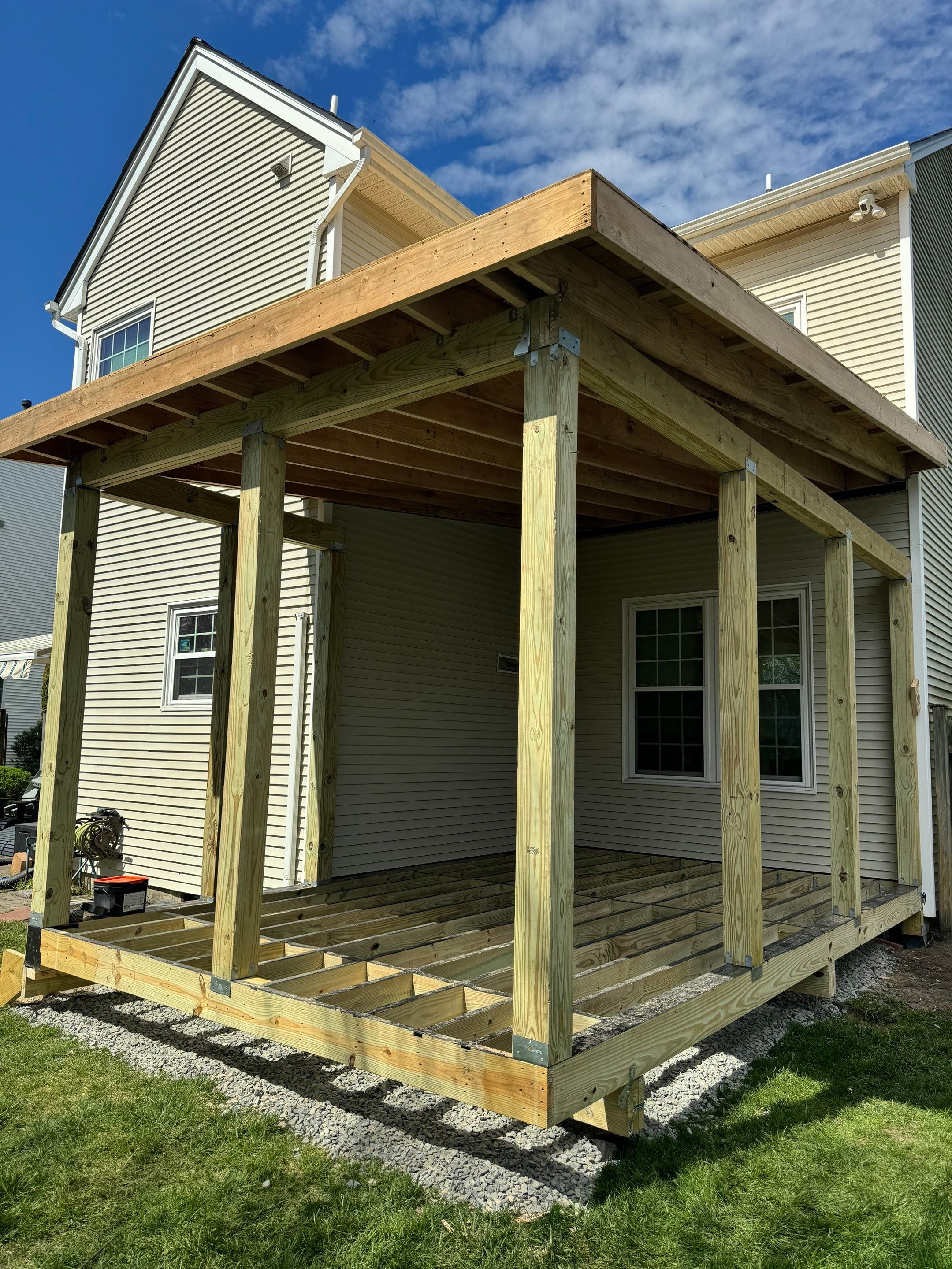 New Deck with Screened Porch by deck guardian