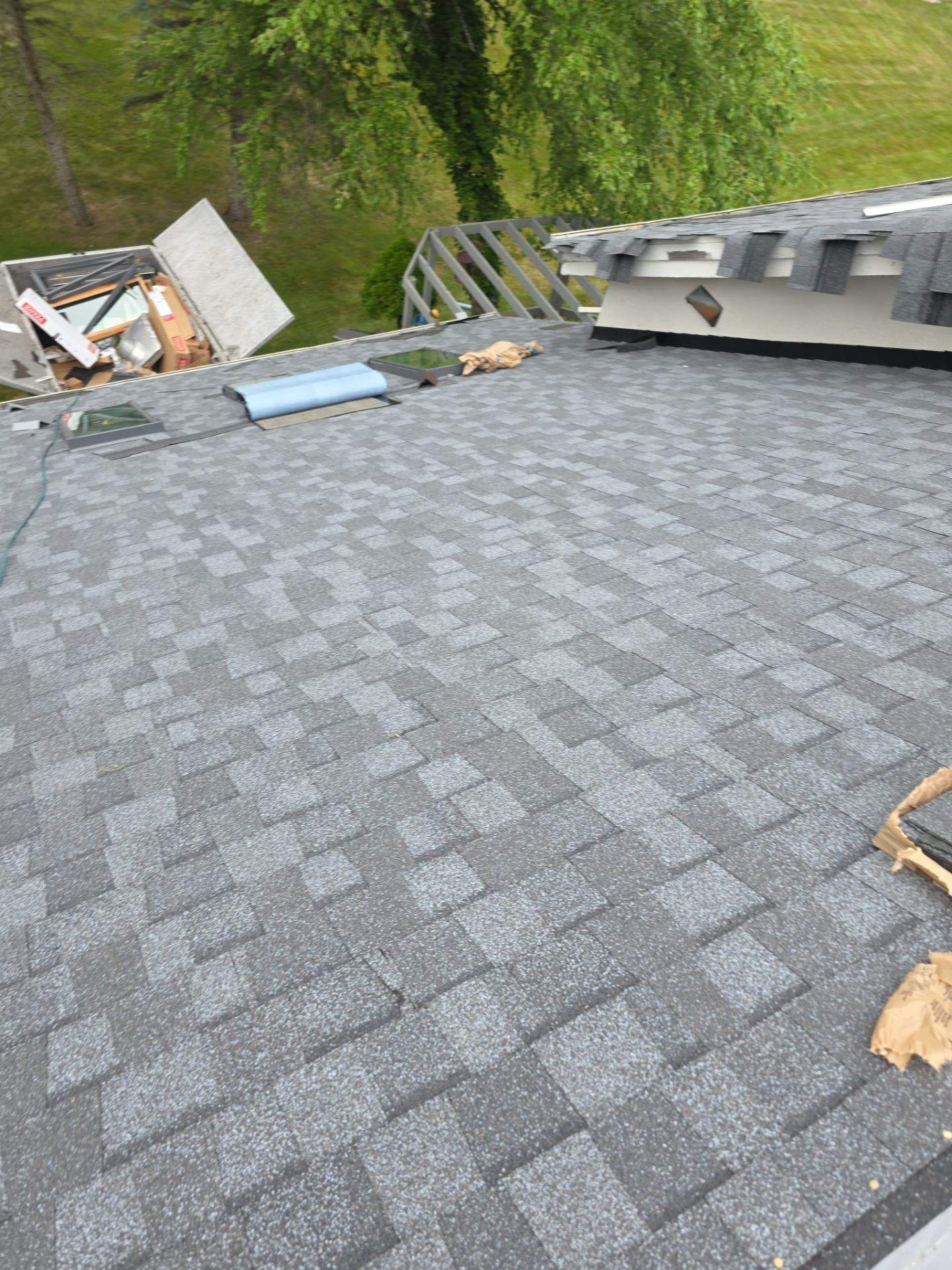 BIG Roof completed! by 42 North Construction, LLC.