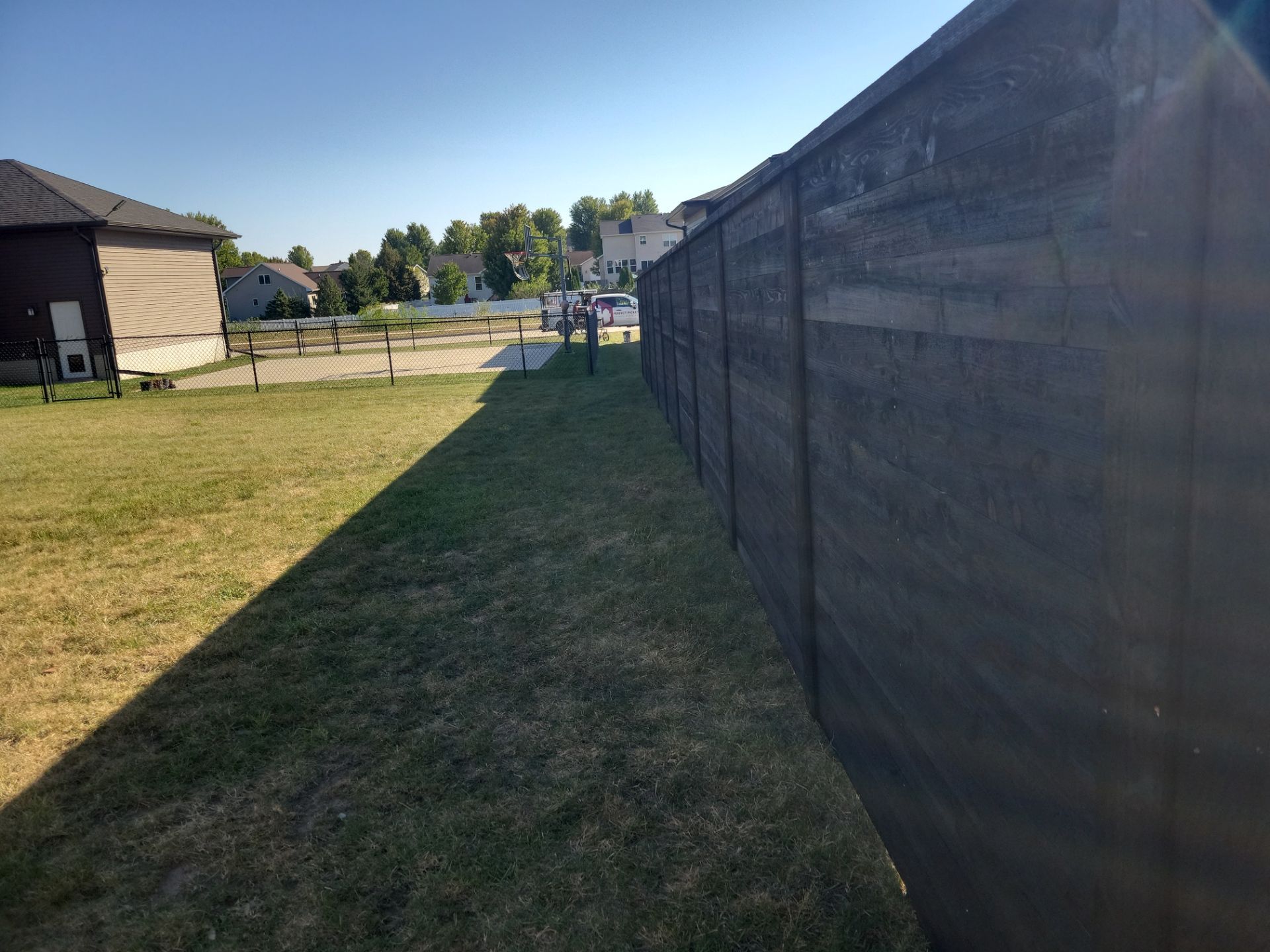 Project in Cedar by Perfect Picket Fence and Stain