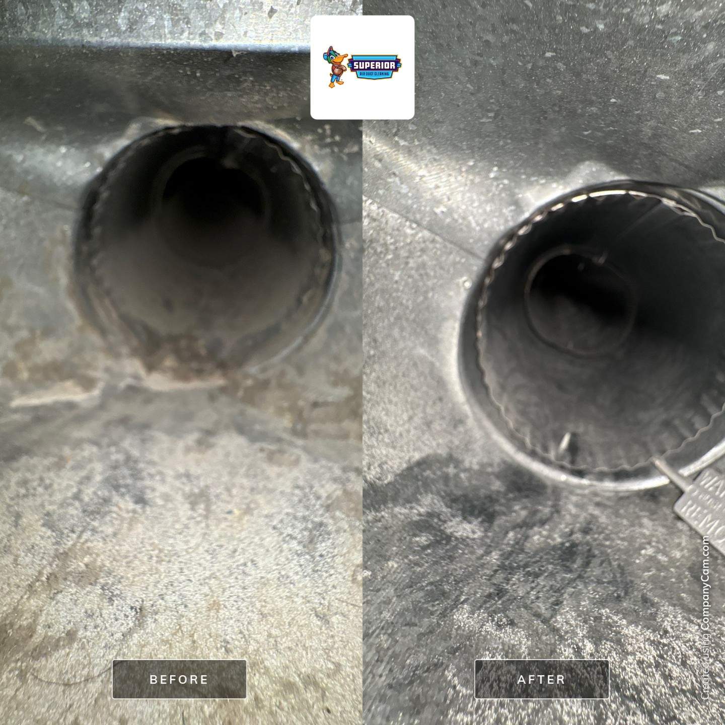 Air Duct Cleaning With a Vacuum Truck in New Castle, PA by Superior Air Duct Cleaning