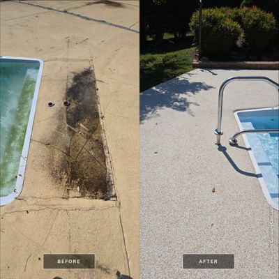 Amazing Pool Deck Restoration!