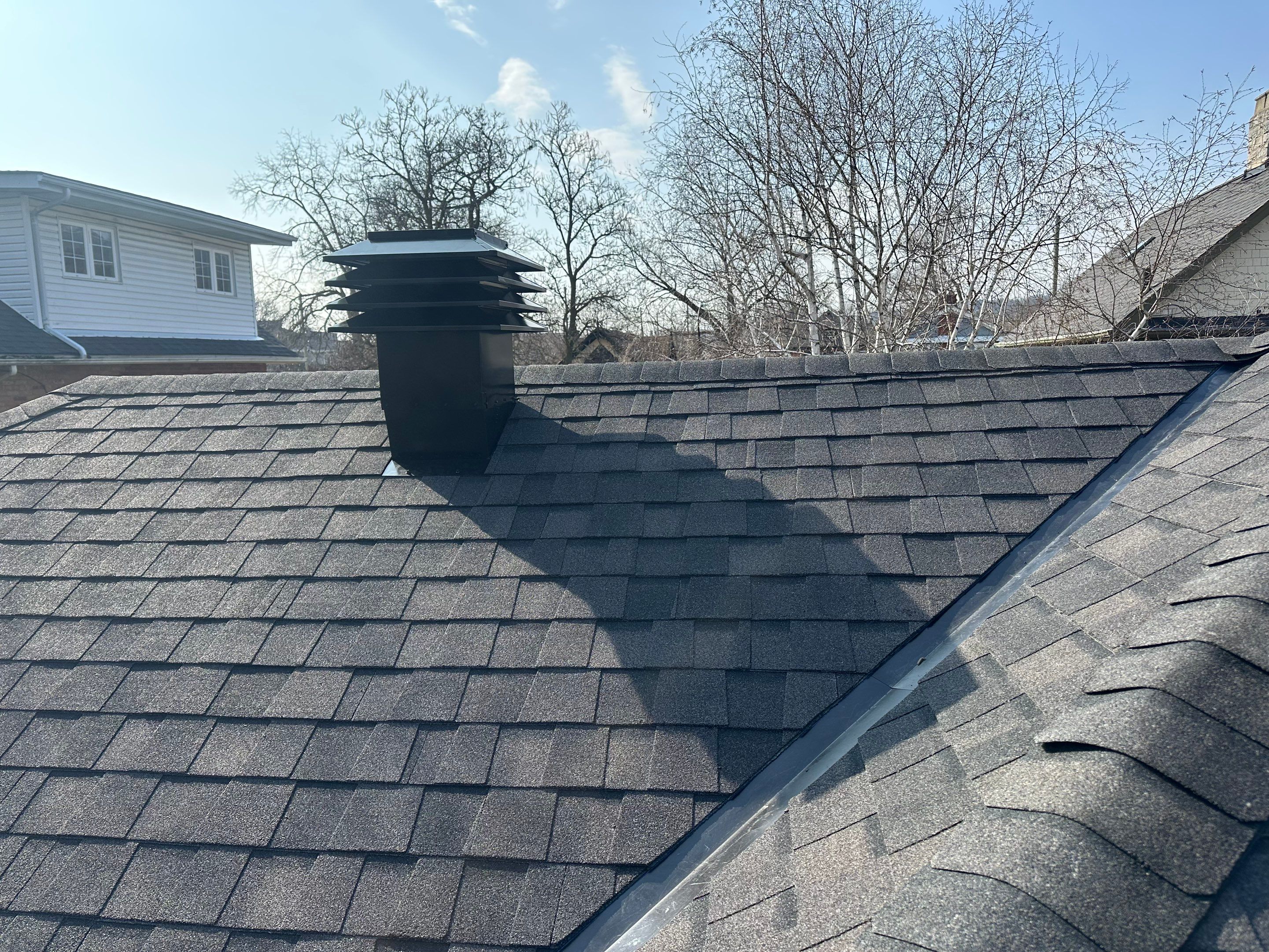 Project in Hamilton by The Roofing Crew