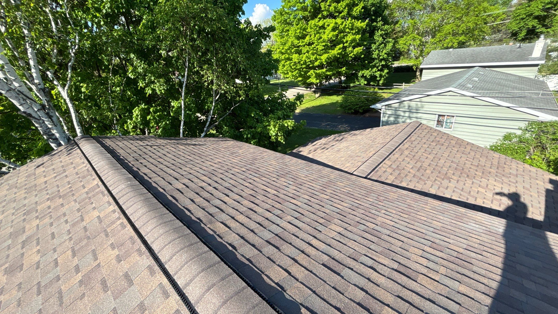 Roof Replacement using Owens Corning Teak by 180 Contractors