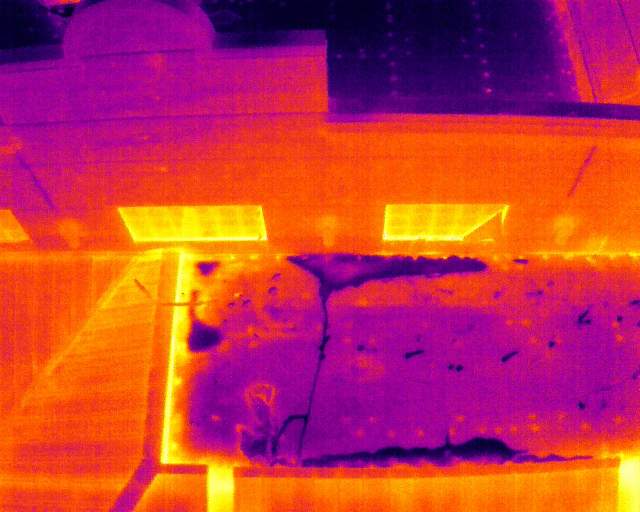 Commercial Roofing Inspection using Thermal Imaging Drone  by Stendahl Services