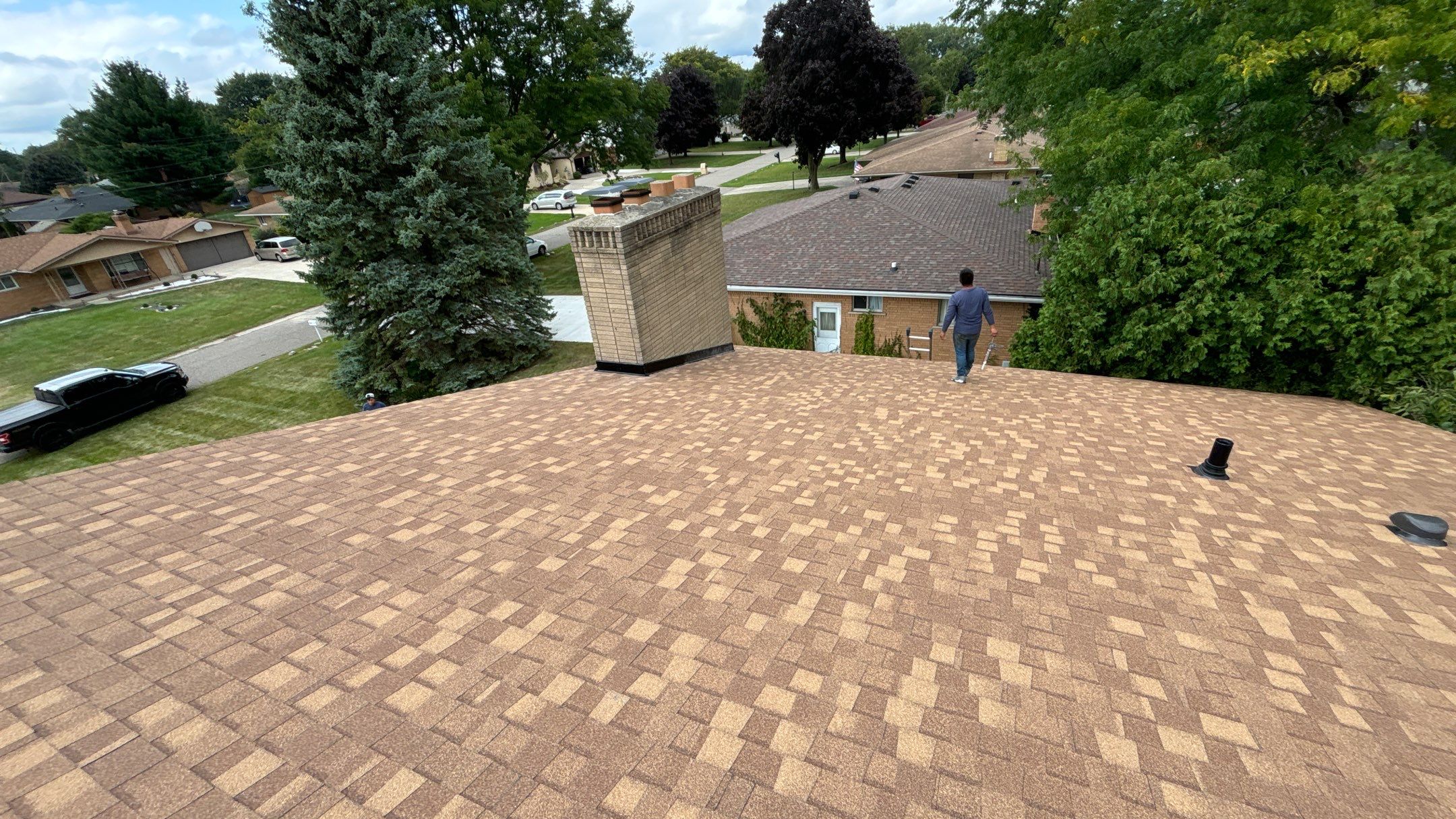 Roof Replacement using CertainTeed Landmark by 180 Contractors